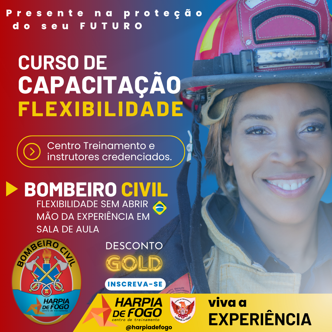 CURSO DE CAPACITAÇÃO DE BOMBEIRO CIVIL